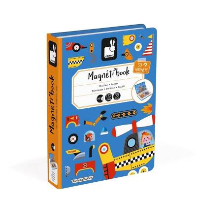 Janod Mıknatıslı Oyun Kitabı - Araçlar J02715 - 3