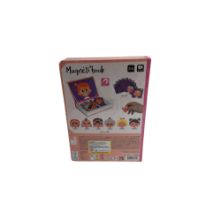 Janod Mıknatıslı Oyun Kitabı - Çılgın Yüzler - Kız J02717 - 5