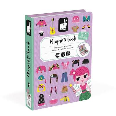 Janod Mıknatıslı Oyun Kitabı - Kostümler J02718 - 3