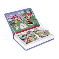Janod Mıknatıslı Oyun Kitabı - Prensesler J02725 - 1