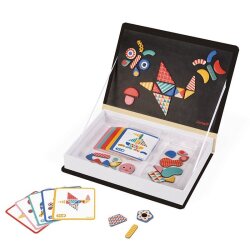 Janod Mıknatıslı Oyun Kitabı - Şekiller J02720 - Janod