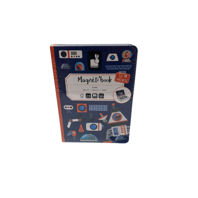 Janod Mıknatıslı Oyun Kitabı - Uzay j02589 - 6
