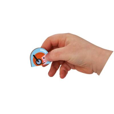 Janod Mıknatıslı Oyun Kitabı - Uzay j02589 - 7