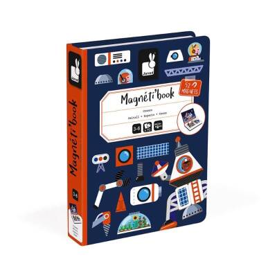 Janod Mıknatıslı Oyun Kitabı - Uzay j02589 - 3