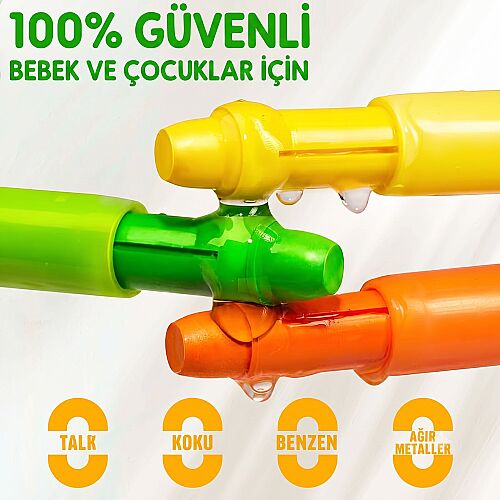 Jarmelo Ultra İpeksi Yıkanabilir Boya Kalemleri (24 Adet) Ja96215 - 4
