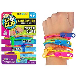 Jaru Zip & Clip 3’lü Fermuarlı Bileklik Seti 3A. S01004785 - Sunman