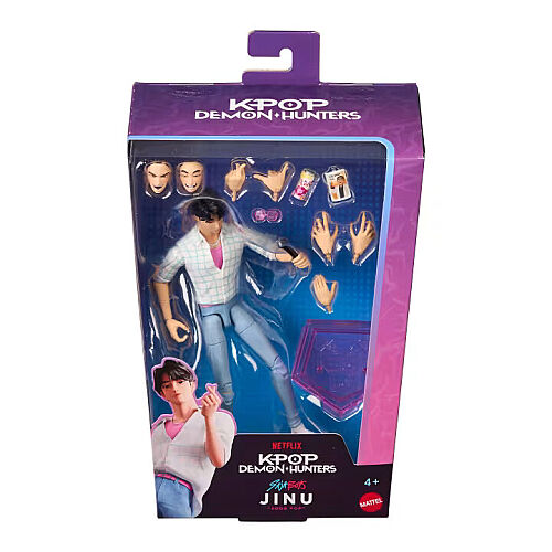 K-Pop Demon Hunters Saja Boys Jinu Action Figürü Mtl-Jry33 - 2