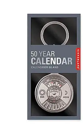 Kikkerland Anahtarlık- 50 Yıllık Takvım 2015-2064 Cal53 - 2