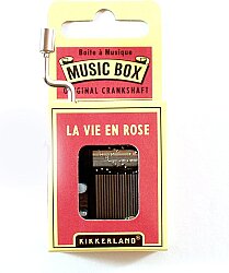 Kikkerland Hediye-Müzik Kutusu - La Vie En Rose -1233 - Kikkerland