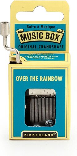 Kikkerland Hediye-Müzik Kutusu - Over The Rainbow - 1216 - 1