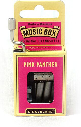 Kikkerland Hediye-Müzik Kutusu - Pink Panther - 1203 - 1