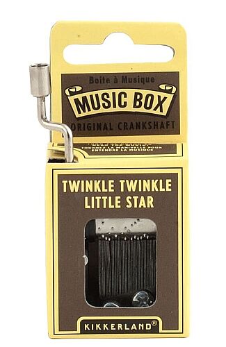 Kikkerland Hediye-Müzik Kutusu - Twinkle Twinkle Little Star -1228 - 1