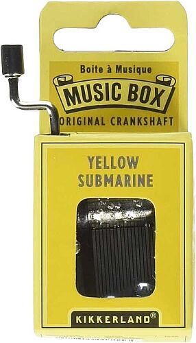 Kikkerland Hediye-Müzik Kutusu Yellow Submarine - 1226 - 1