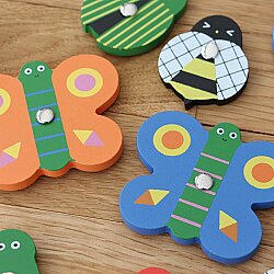 Kikkerland Hedıye-Tahta Bocek Yakalama Oyunu Kıd07-F - 2