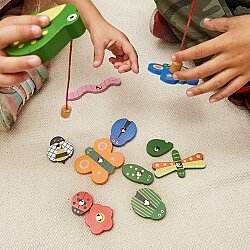 Kikkerland Hedıye-Tahta Bocek Yakalama Oyunu Kıd07-F - 4