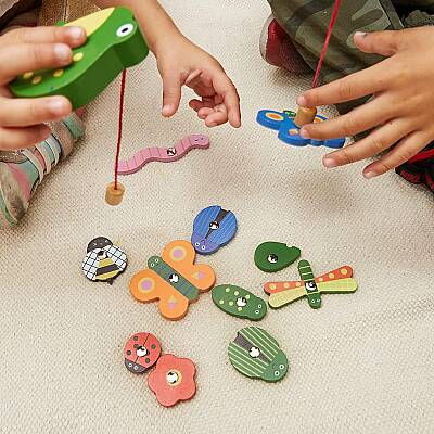 Kikkerland Hedıye-Tahta Bocek Yakalama Oyunu Kıd07-F - 4