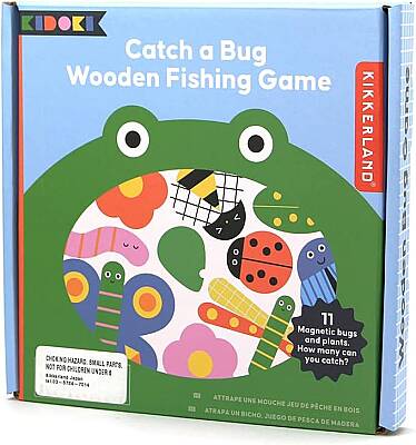 Kikkerland Hedıye-Tahta Bocek Yakalama Oyunu Kıd07-F - 1