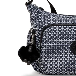 Kipling Gabb S Omuz Çantasıı Signature Print Kı6607Dd2 - 6