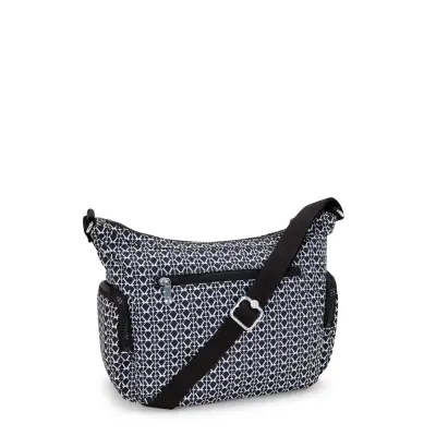 Kipling Gabb S Omuz Çantasıı Signature Print Kı6607Dd2 - 3