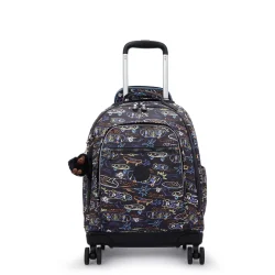 Kipling Kı467471M New Zea Neon Skate Tekerlekli Okul Çantası - 1