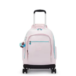 Kipling Kı726752J New Zea Sea Pink Met Tekerlekli Okul Çantası - 1