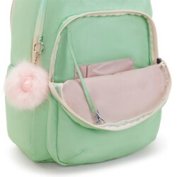 Kipling Seoul Lap Soft Green Met Okul Cantası Kı71355Ky - 4