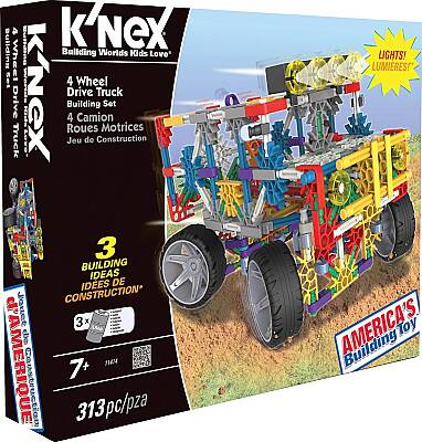 K'Nex 4 Çeker Kamyon ( Led Işıklı ) Knx/11414 - 3