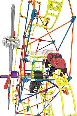 K'Nex Clock Work Roller Coaster Set (Motorlu) Knx/15406 - 1