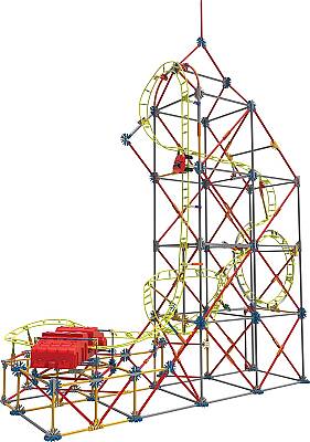 K'Nex Sky Sprinter Roller Coaster Set (Motorlu) Knx/52478 - 2