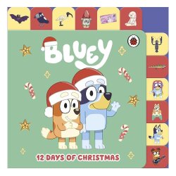 Ladybird Bluey: 12 Days of Christmas Tabbed Board Book - Ladybird