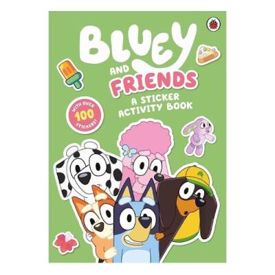 Ladybird Bluey - Bluey And Friends Sticker Activity Book - 1