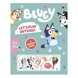 Ladybird Bluey - Lets Play Outside Magnet Book - Ladybird