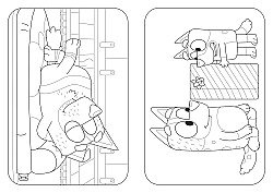 Ladybird Bluey: Merry Christmas: A Colouring Book - 3