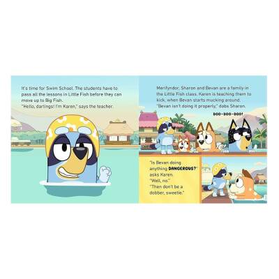 Ladybird Bluey - Swim School - Board Book - 3