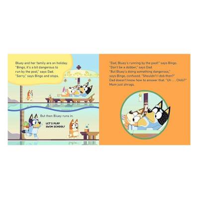 Ladybird Bluey - Swim School - Board Book - 2