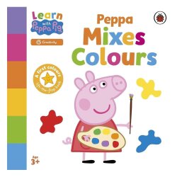 Ladybird Learn With Peppa - Peppa Mixes Colours - 1