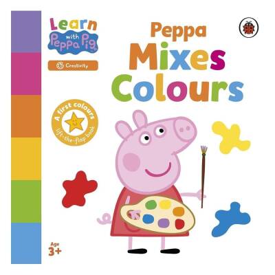 Ladybird Learn With Peppa - Peppa Mixes Colours - 1