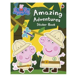 Ladybird Peppa Pig - Amazing Adventures Sticker Book - Ladybird