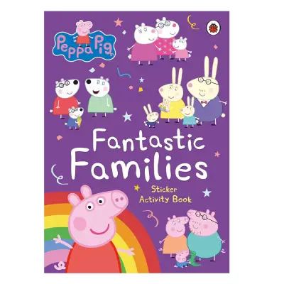 Ladybird Peppa Pig: Fantastic Families Sticker Activity Book - 1