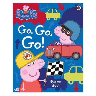 Ladybird Peppa Pig - Go, Go, Go Sticker Book - 1