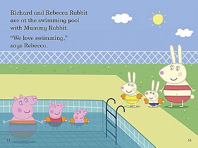 Ladybird Peppa Pig: Going Swimming – Read It Yourself with Ladybird Level 1 - 3