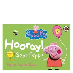 Ladybird Peppa Pig - Hooray Says Peppa Finger Puppet Book - Ladybird