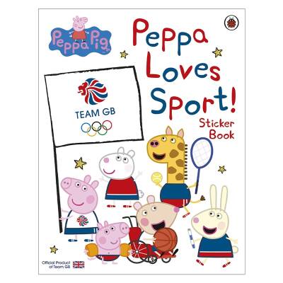 Ladybird Peppa Pig - Peppa Loves Sport! Sticker Book - 1
