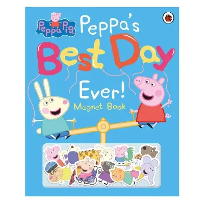 Ladybird Peppa Pig - Peppa S Best Day Ever Magnet Book - 1