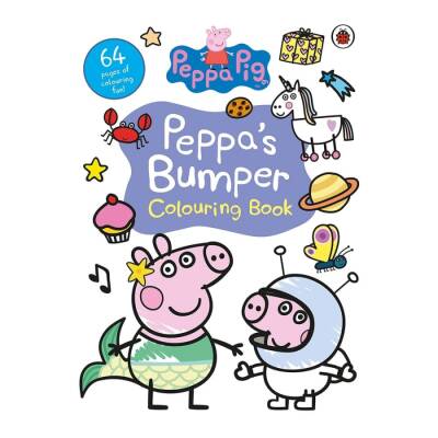 Ladybird Peppa Pig - Peppas Bumper Colouring Book - 1