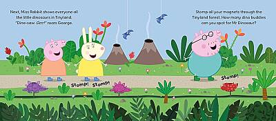 Ladybird Peppa Pig: Peppa’s Dinosaur Adventure: Magnet Book - 3