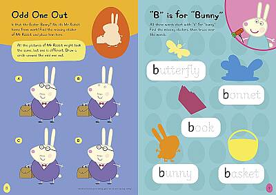 Ladybird Peppa Pig: Peppa's Egg-cellent Easter Sticker Activity Book - 3
