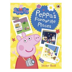 Ladybird Peppa Pig - Peppas Favourite Places Sticker Book - Ladybird