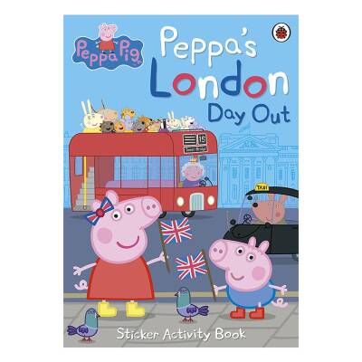 Ladybird Peppa Pig - Peppa's London Day Out Sticker Activity Book - 1