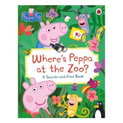 Ladybird Peppa Pig - Wheress Peppa At The Zoo - 1